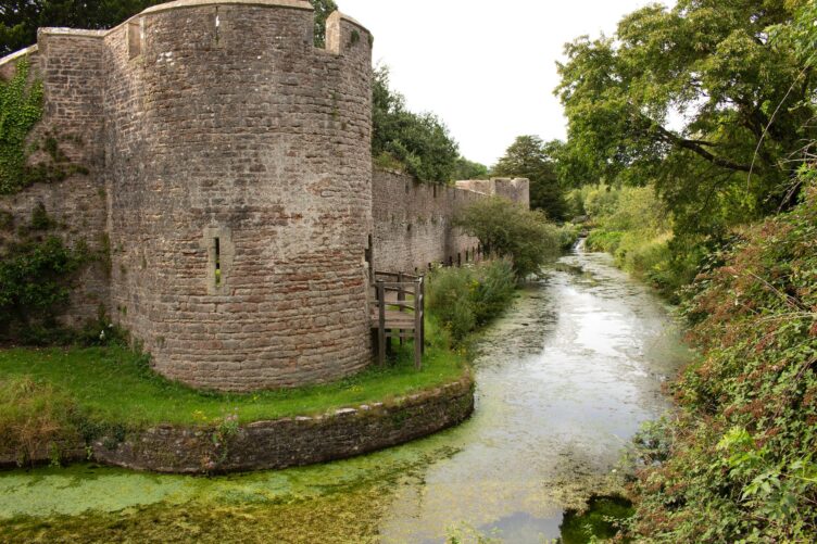 medieval castle near river